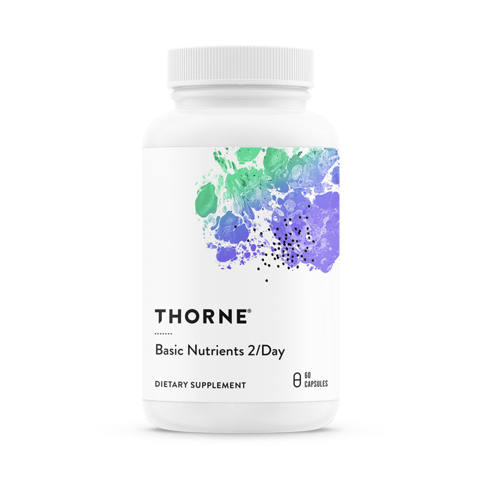Thorne® Basic Nutrients 2/Day Dietary Supplement - Pharmaceuticals>Over the Counter>Nonprescription Vitamins and Minerals...