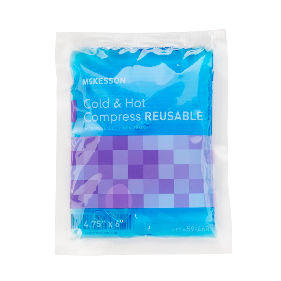 McKesson Reusable Cold and Hot Pack, 4� x 6 Inch-Hot / Cold Pack McKesson General Purpose Small 4-3/4 X 6 Inch Gel Reusable