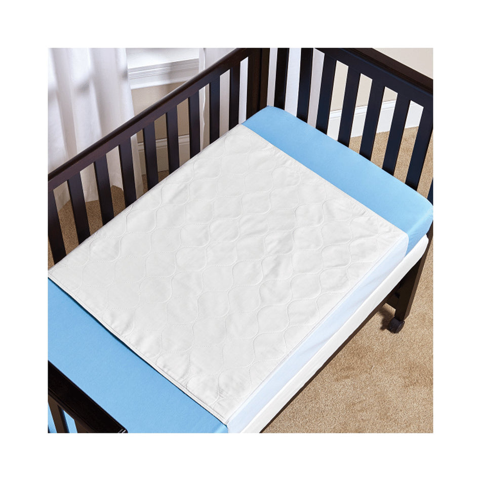 CareFor Economy Underpad, 23 x 36 Inch-Reusable Underpad CareFor Economy 23 X 36 Inch Polyester / Rayon Moderate Absorbency