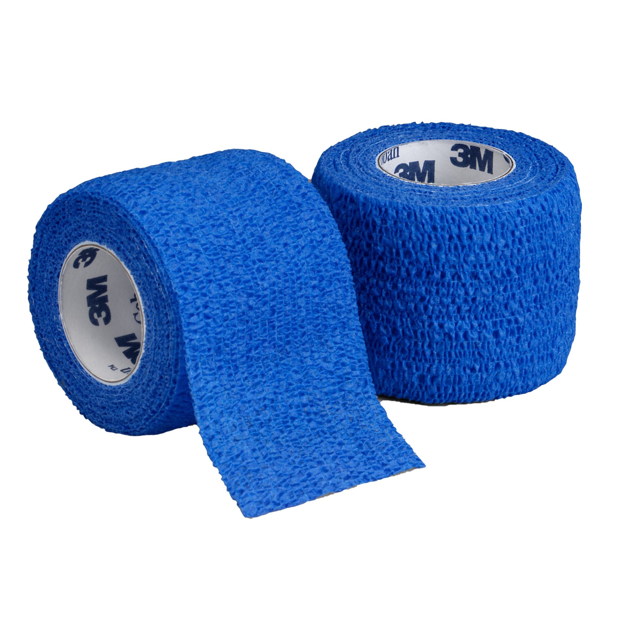 3M™ Coban™ Self-adherent Closure Cohesive Bandage, 3 Inch x 5 Yard, Blue - Wound Care>General Wound Care>Compression Banda...