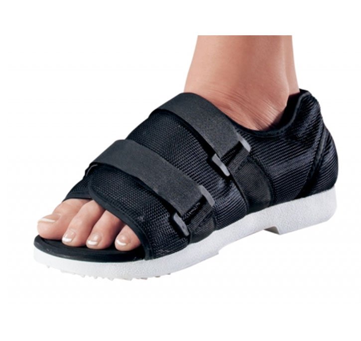ProCare� Foam Cast Shoe, Large-Cast Shoe ProCare� Large Unisex Black