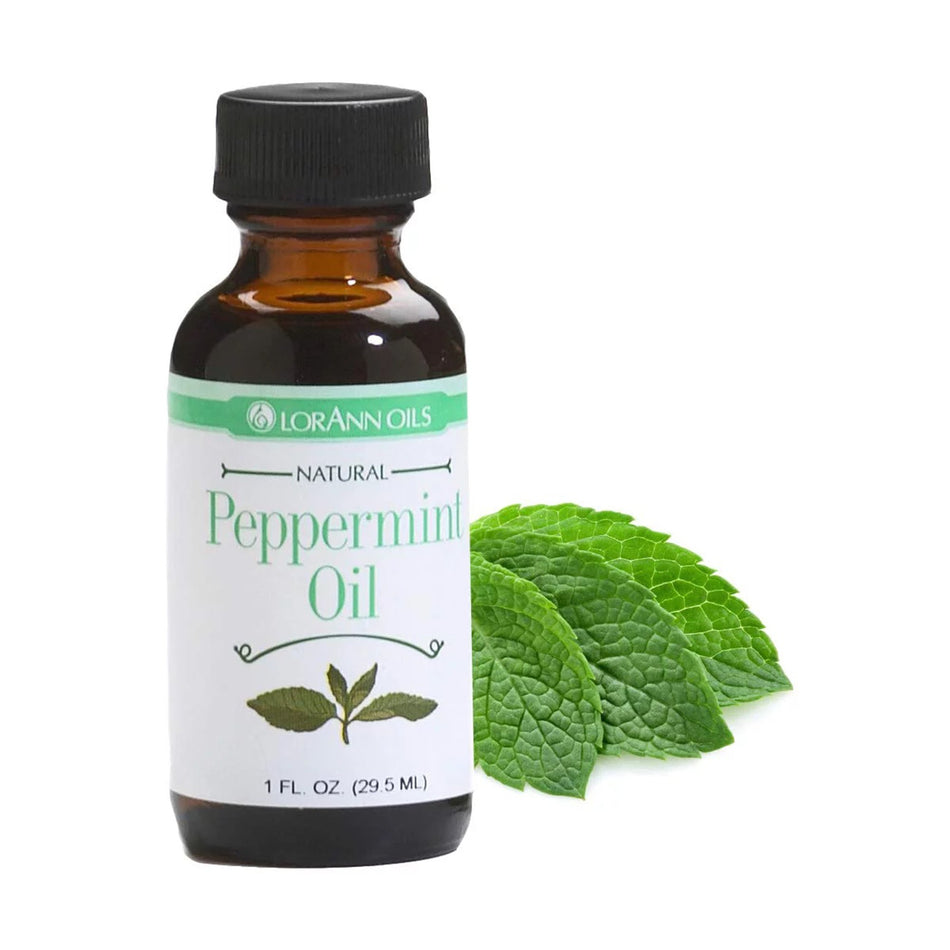 Peppermint Essential Oil, 1-ounce bottle-Essential Oil Peppermint Flavor 1 oz.