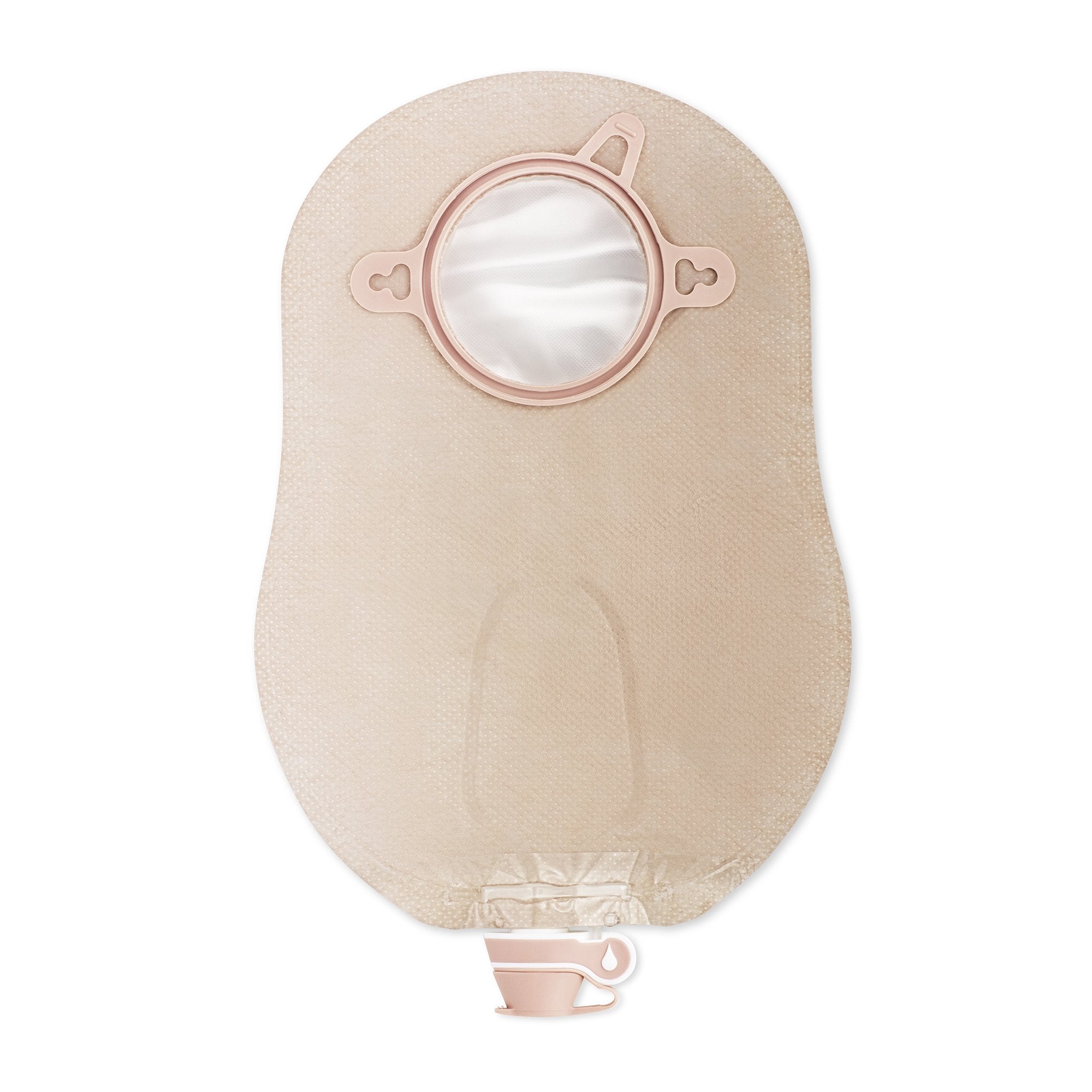 New Image Two-Piece Drainable Ultra-Clear Urostomy Pouch, 9 Inch Length, 1 Inch Flange-Urostomy Pouch New Image Two-Piece System 9 Inch Length 1-3/4 Inch Stoma Drainable
