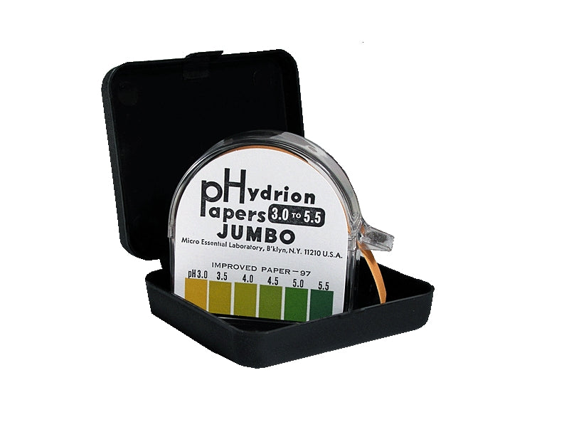 Hydrion pH Paper in Dispenser, 3.0 to 5.5-pH Paper in Dispenser Hydrion 3.0 to 5.5