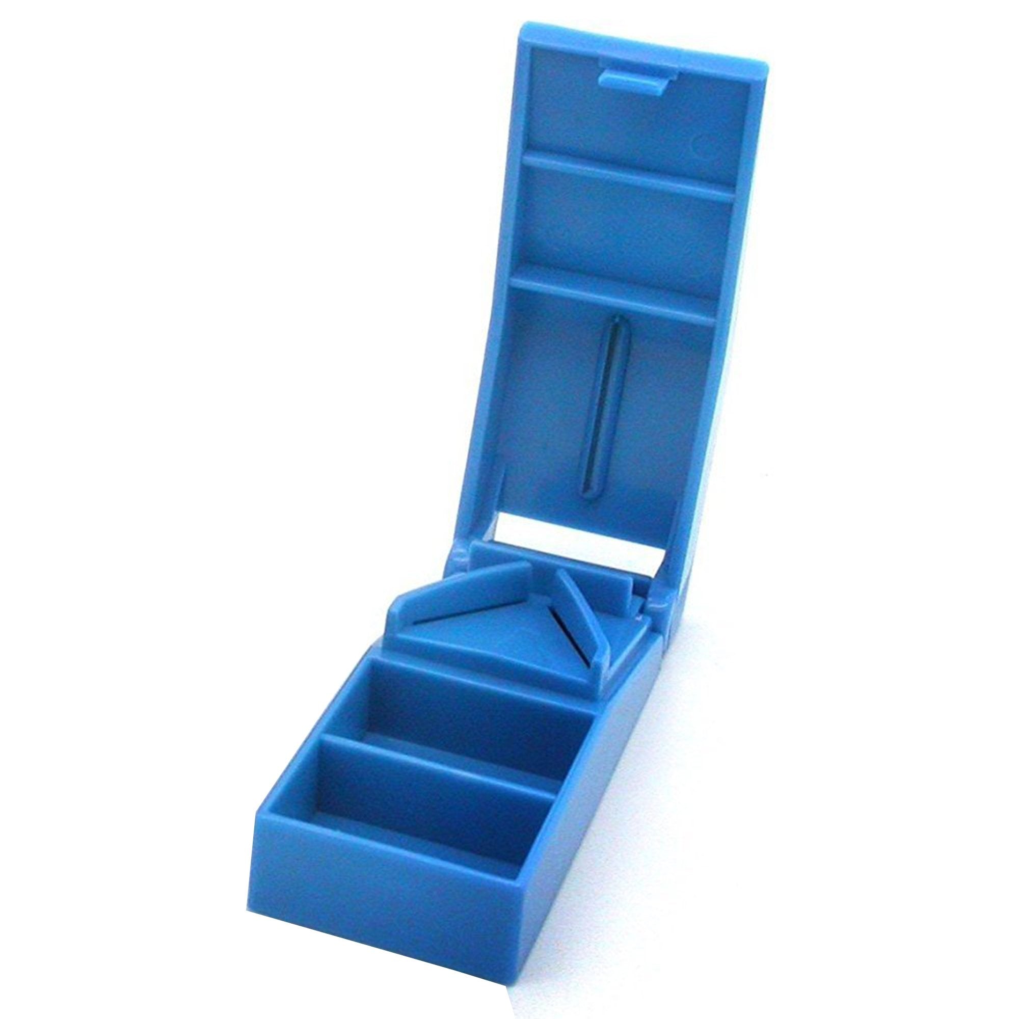 Acu-Life Pill Cutter-Pill Cutter Acu-Life Hand Operated Blue