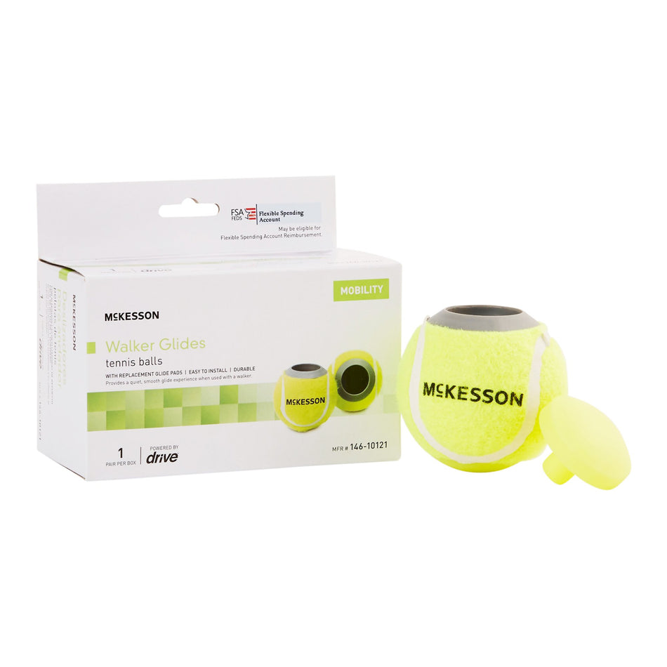 McKesson Tennis Ball Glide Pads-McKesson Tennis Ball Glide For Walker