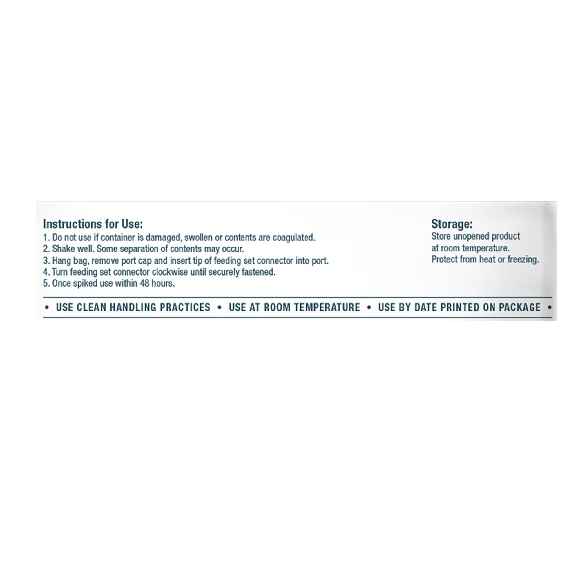 Kate Farms Standard 1.4 Sole-Source Nutrition Formula, 1000 mL Bag-Tube Feeding Formula Kate Farms Standard 1.4 Closed System Unflavored Liquid 1000 mL Ready to Hang Prefilled Container