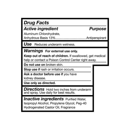 McKesson Antiperspirant / Deodorant, 2 oz. Spray-Antiperspirant / Deodorant McKesson Spray 2 oz. Fresh Scent