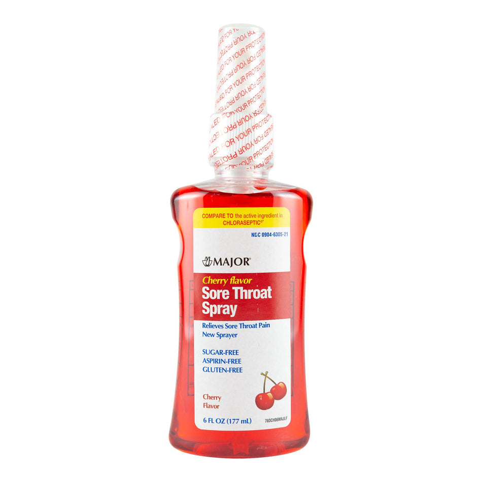 Major® Phenol Sore Throat Relief, 6-ounce spray bottle - Pharmaceuticals>Over the Counter>Cough and Cold Relief - Major Ph...