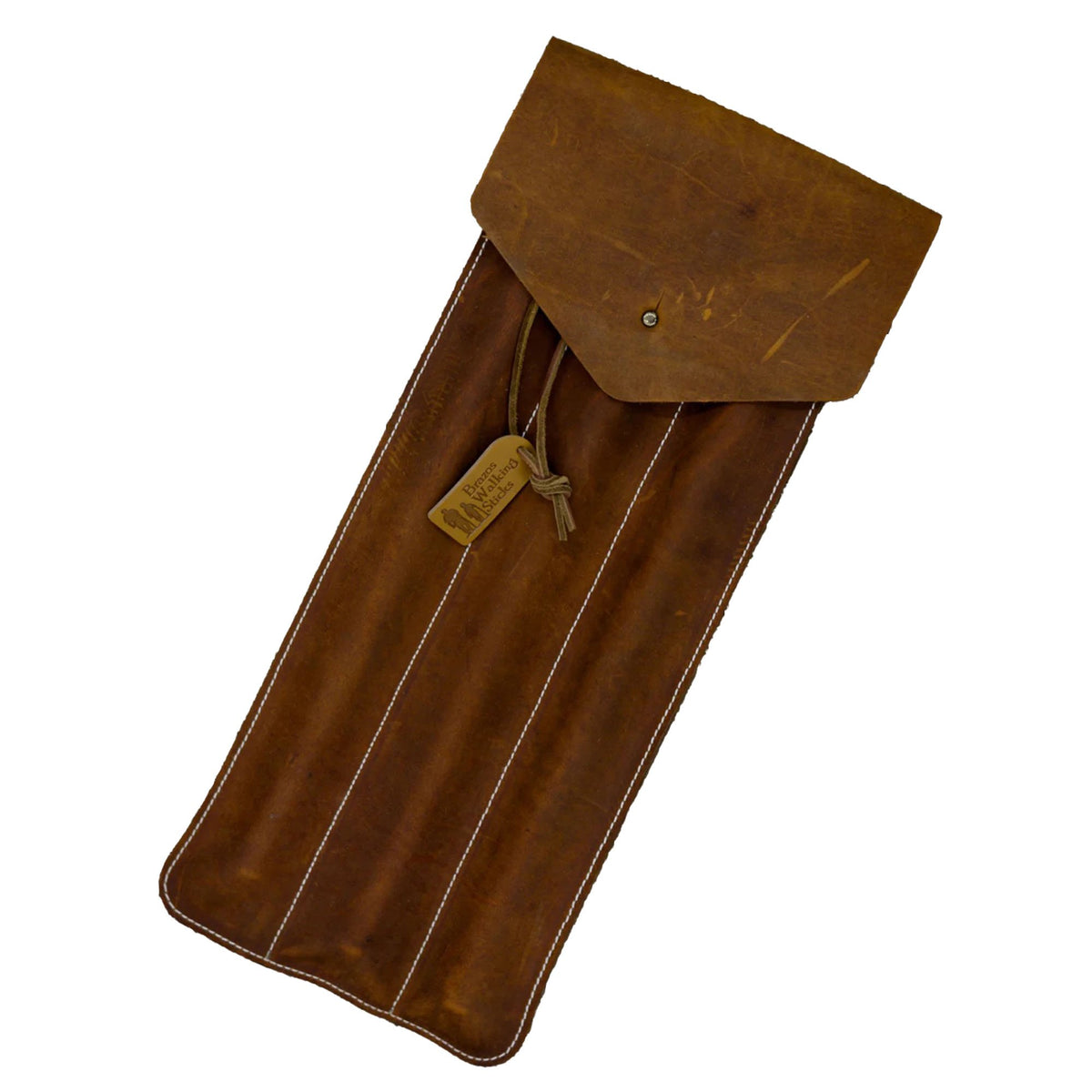 Brazos Traveler's Stick Leather Case-Brazos Version 2.0 Travelers Stick Case For Travelers Stick