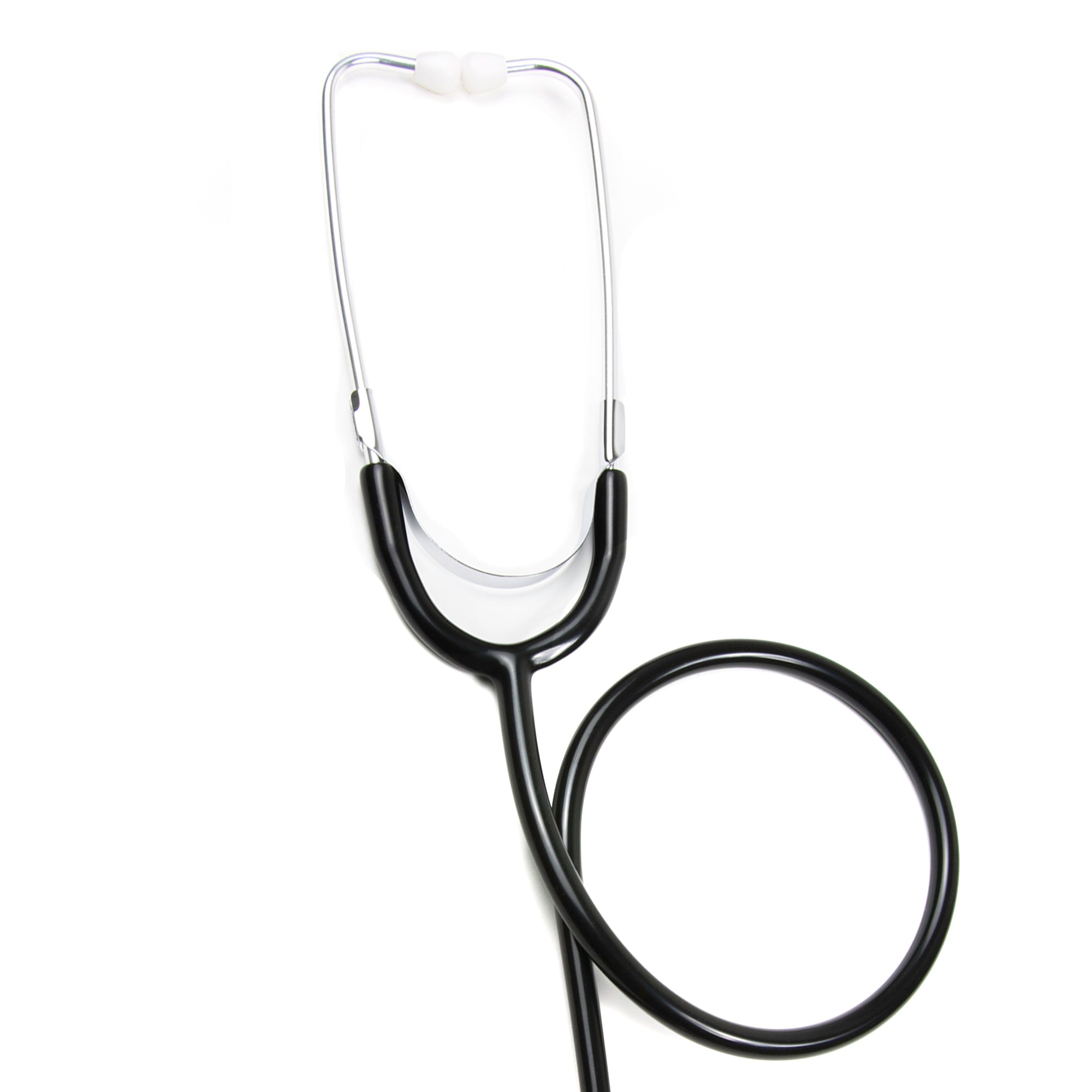 McKesson Basic Classic Stethoscope-General Exam Stethoscope McKesson Black 1-Tube 22 Inch Tube Double Sided Chestpiece