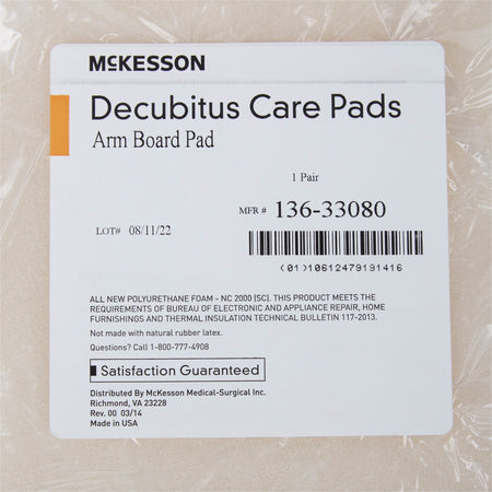 McKesson Armboard Pads-Armboard Pads McKesson For Use with Adding Aditional Padding to Standard Armboards