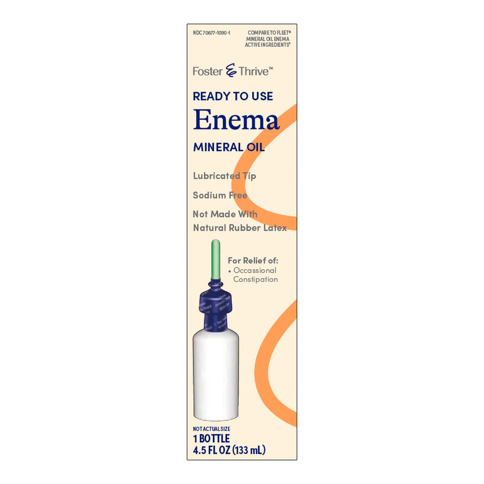 Foster & Thrive™ Ready to Use Enema Mineral Oil - Pharmaceuticals>Over the Counter>Gastrointestinal>Enemas - McKesson Brand