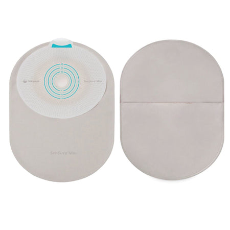 SenSura Mio One-Piece Closed End Opaque Filtered Ostomy Pouch, Mini Length, 5/8 to 1 Inch Stoma-"Ostomy Pouch SenSura Mio One-Piece System 5-1/4 Inch Length, Mini Flat, Trim to Fit 5/8 to 1-3/4 Inch Stoma Closed End"