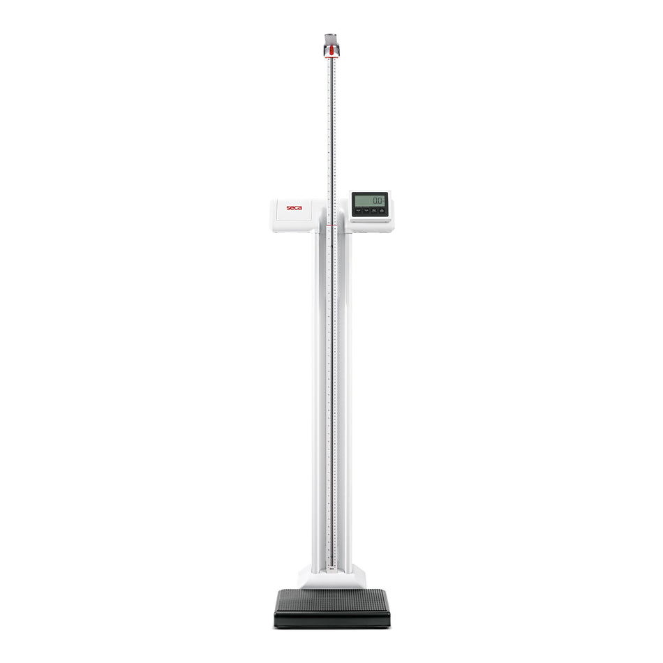 seca� 777 Column Scale with Height Rod-Physician Column Scale seca� 777 Digital Display 550 lbs. / 250 kg Capacity White Battery Operated