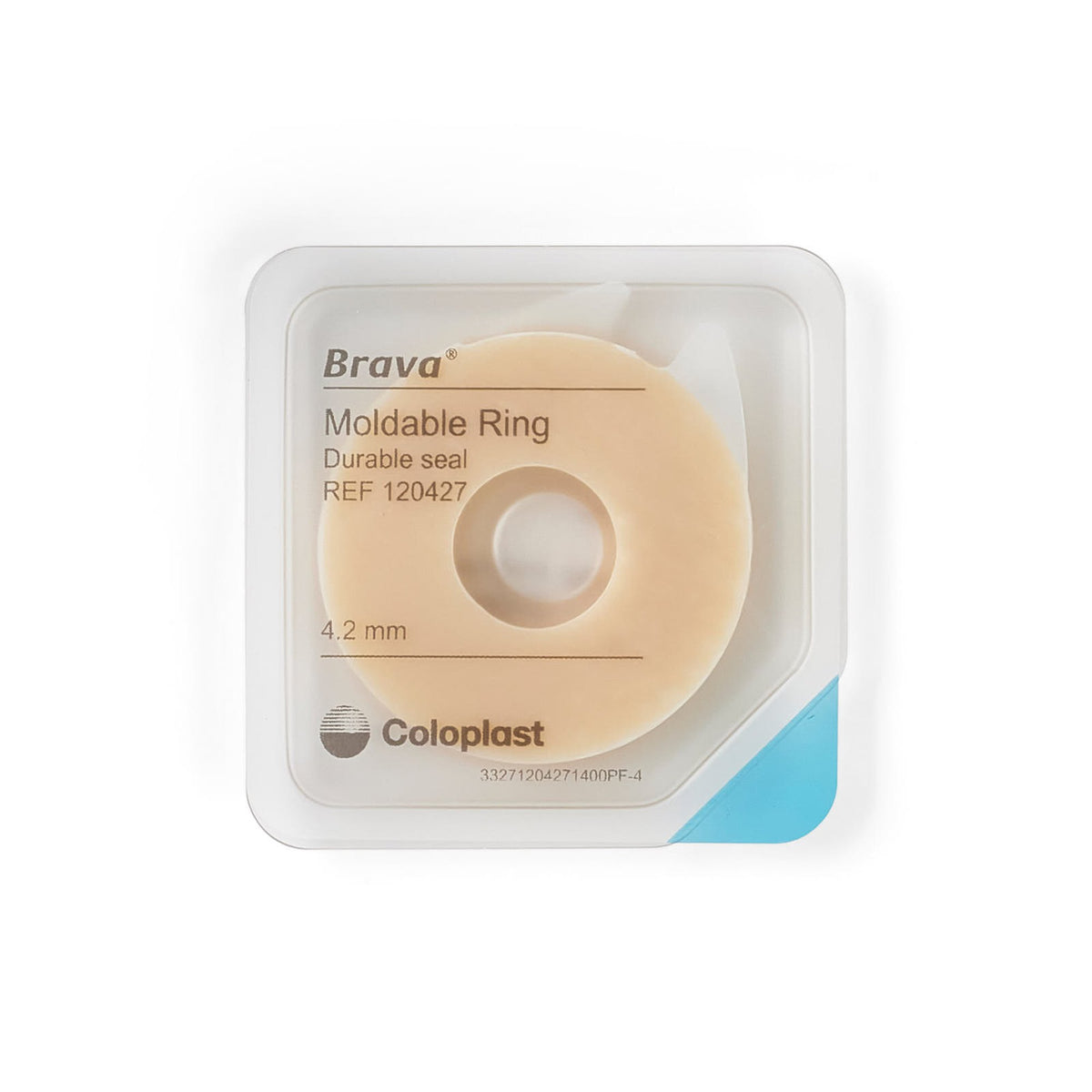 Coloplast Brava Ostomy Ring, Moldable, Durable, Alcohol-Free, 4.2 mm-Skin Barrier Ring Brava Thick