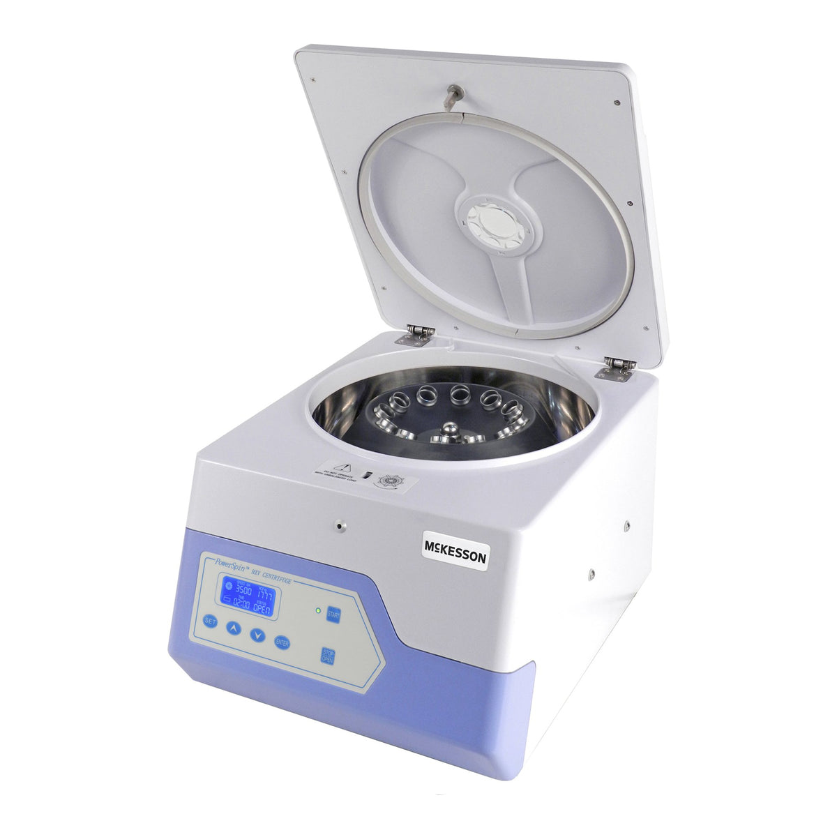 McKesson Variable Speed Centrifuge-"Variable Speed Centrifuge McKesson 12 Place Horizontal Rotor Variable speed 500-3,500 RPM"