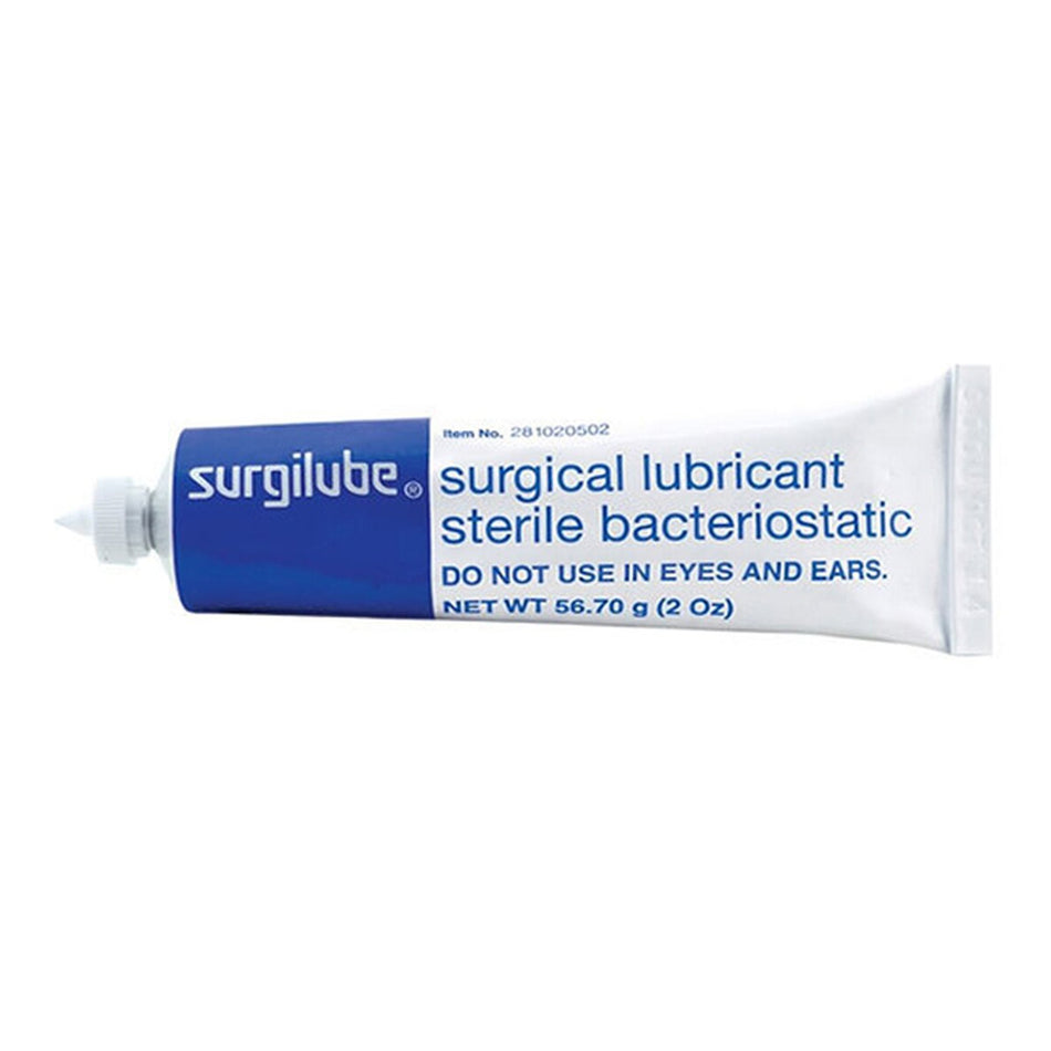 Surgilube Surgical Lubricating Jelly-Lubricating Jelly - Carbomer free Surgilube 2 oz. Tube Sterile