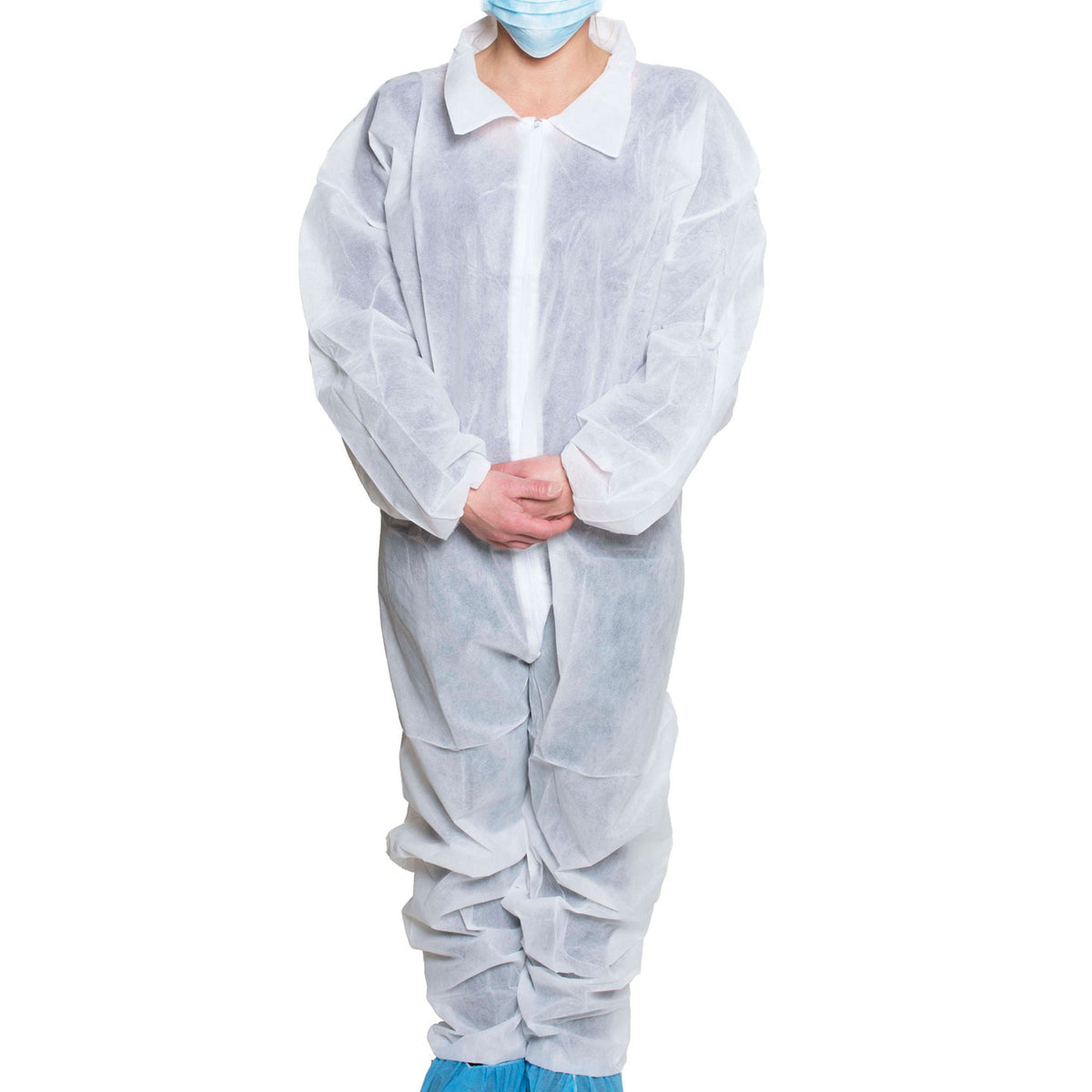 Coverall 3X-Large White Disposable NonSterile - Apparel>Coveralls - Dukal