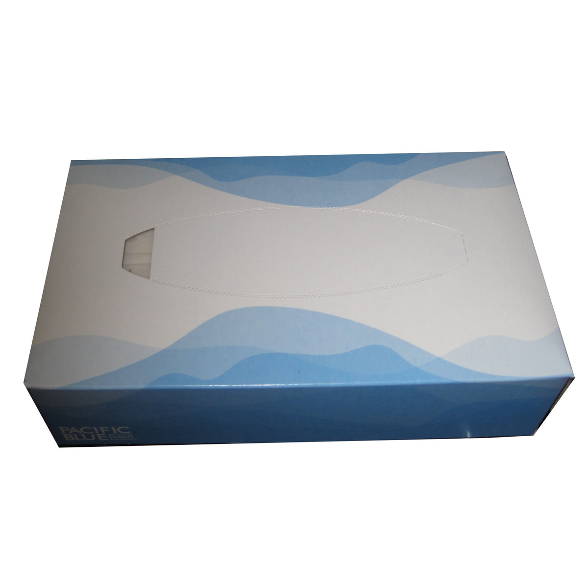 Pacific Blue Select Facial Tissue, White, 7-15/16" x 4-3/4", 2-Ply-Pacific Blue Select Facial Tissue White 7-15/16 X 4-3/4 X 2 Inch 100 Count