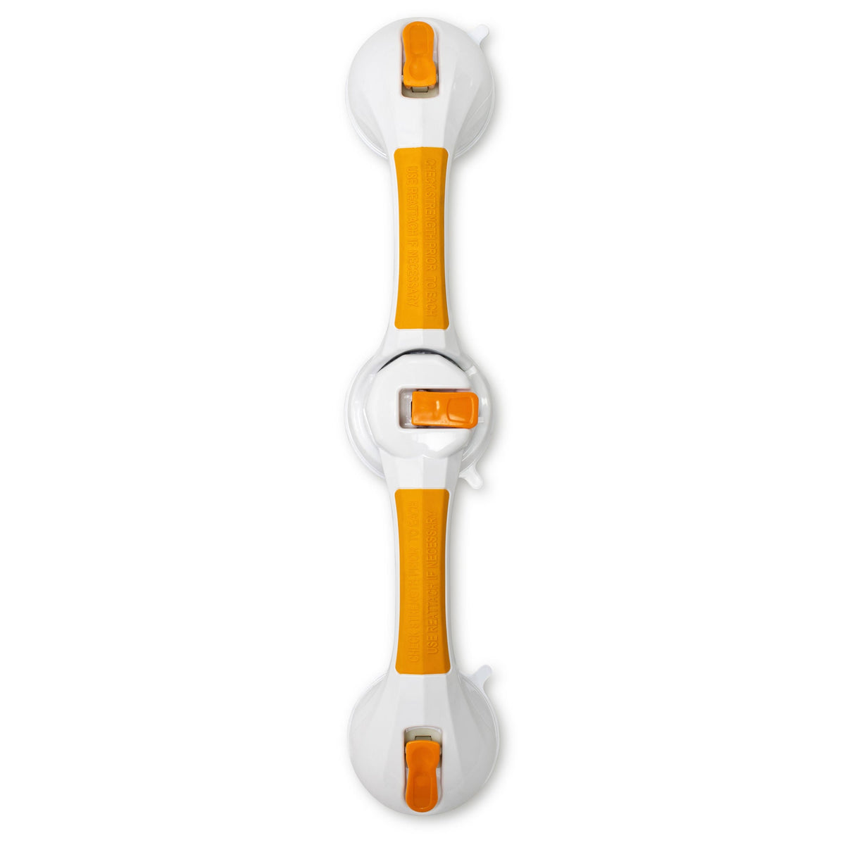 McKesson Rotating Suction-Cup Grab Bar, White/Yellow Plastic - Ambulatory Equipment>Safety and Grab Bars - McKesson Brand