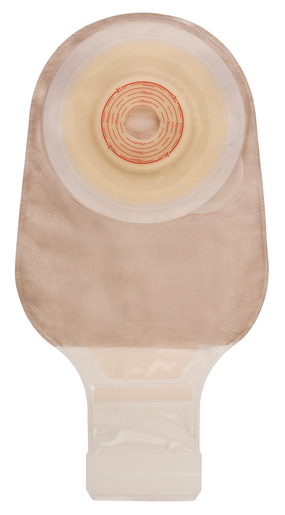 Esteem + Drainable Ostomy Pouch, 15-40 mm-"Ostomy Pouch Esteem+ One-Piece System Soft Convex V2, Trim to Fit 3/5 to 1-3/5 Inch Stoma Drainable"