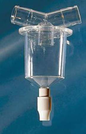 AirLife Inline Water Trap w/ Twist Valve-In-Line Water Trap