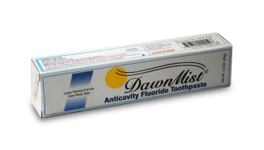 DawnMist® Toothpaste, Mint Flavor, 1.5-ounce Tube - Personal Hygiene>Mouth Care>Toothpaste - Donovan Industries