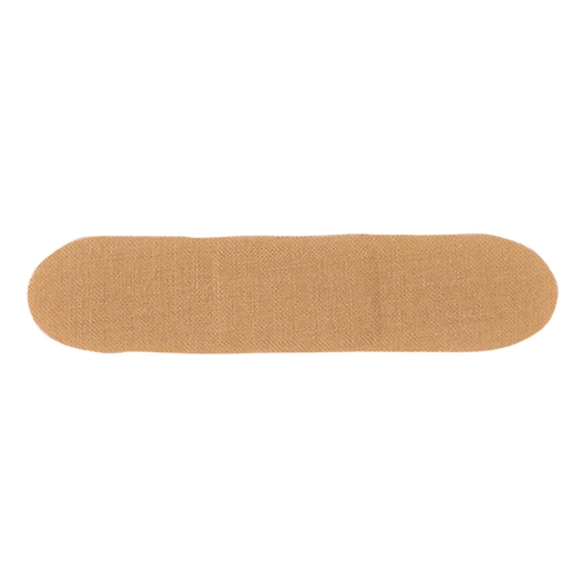 Patch Adhesive Strip with Aloe Vera, 3/4 x 3 Inch-Adhesive Strip Patch 3/4 X 3 Inch Bamboo / Aloe Vera Rectangle Tan Sterile