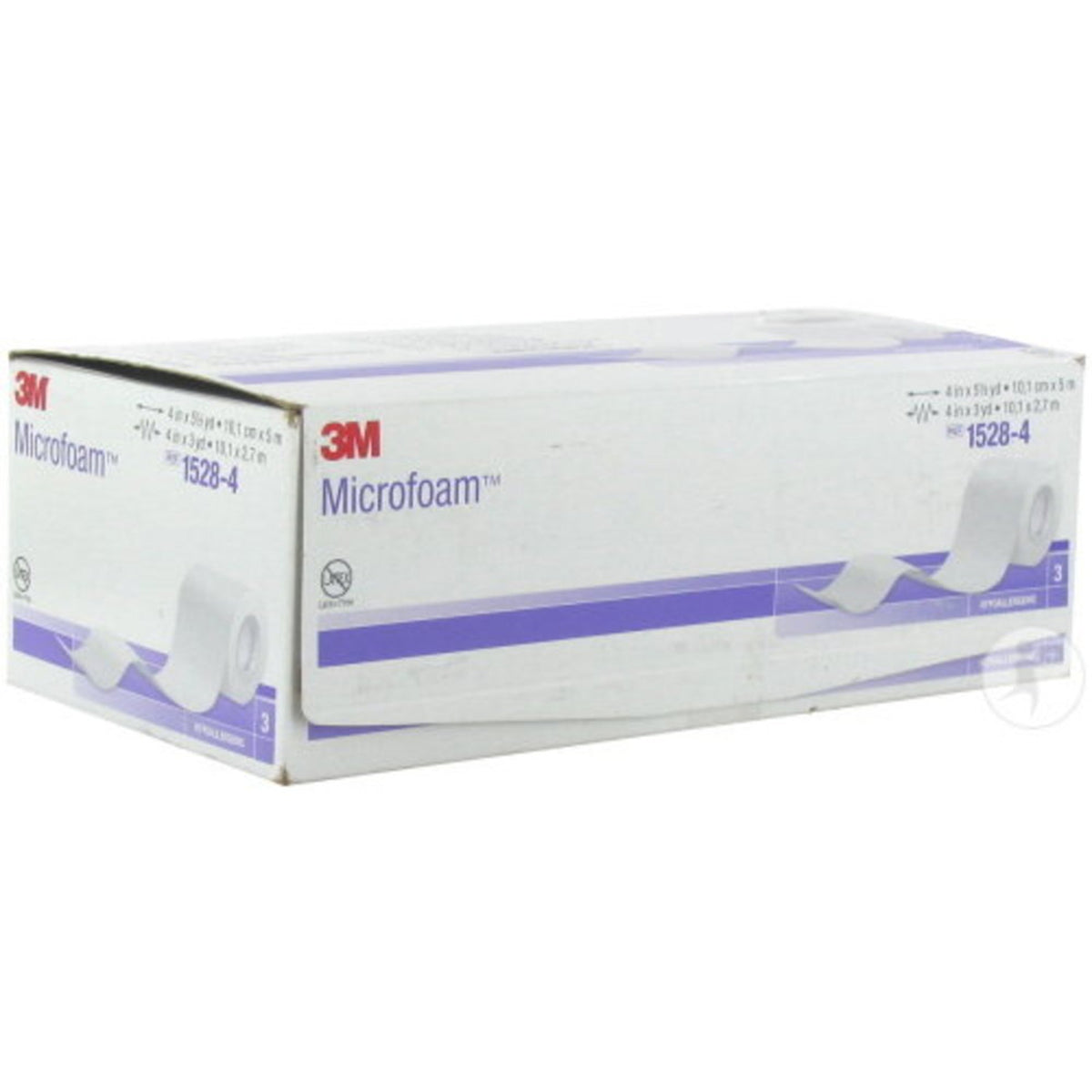 3M™ Microfoam™ Foam / Acrylic Adhesive Medical Tape, 4 Inch x 5-1/2 Yard, White - Wound Care>General Wound Care>Medical Ta...