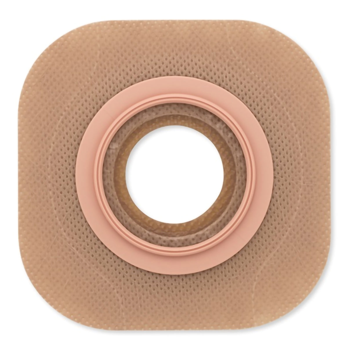 New Image Flextend Colostomy Barrier-"Ostomy Barrier New Image Flextend Precut, Extended Wear Adhesive Tape 57 mm Flange Red Code System 1-3/4 Inch Opening"