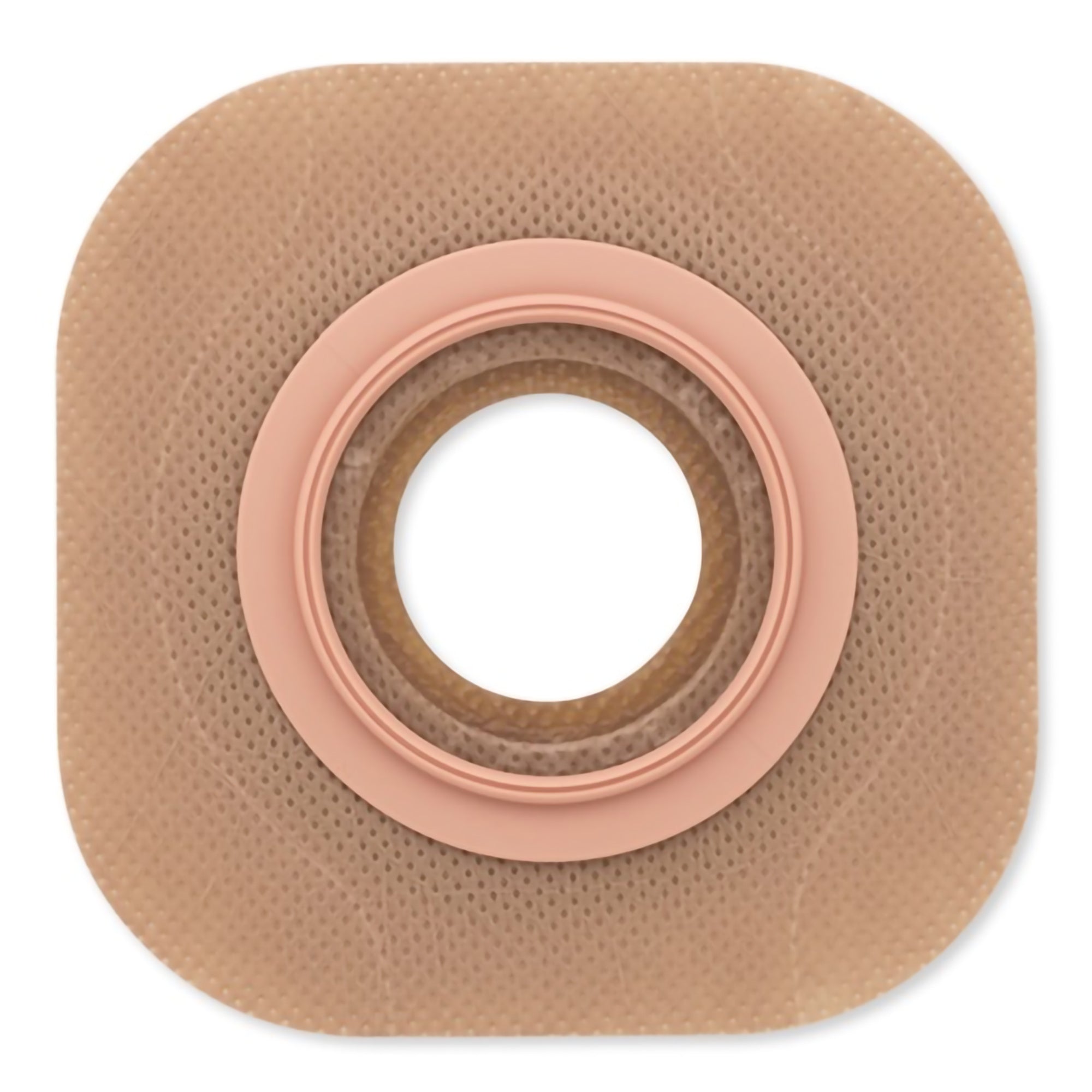 New Image Flextend Colostomy Barrier-"Ostomy Barrier New Image Flextend Precut, Extended Wear Adhesive Tape 57 mm Flange Red Code System 1-3/4 Inch Opening"