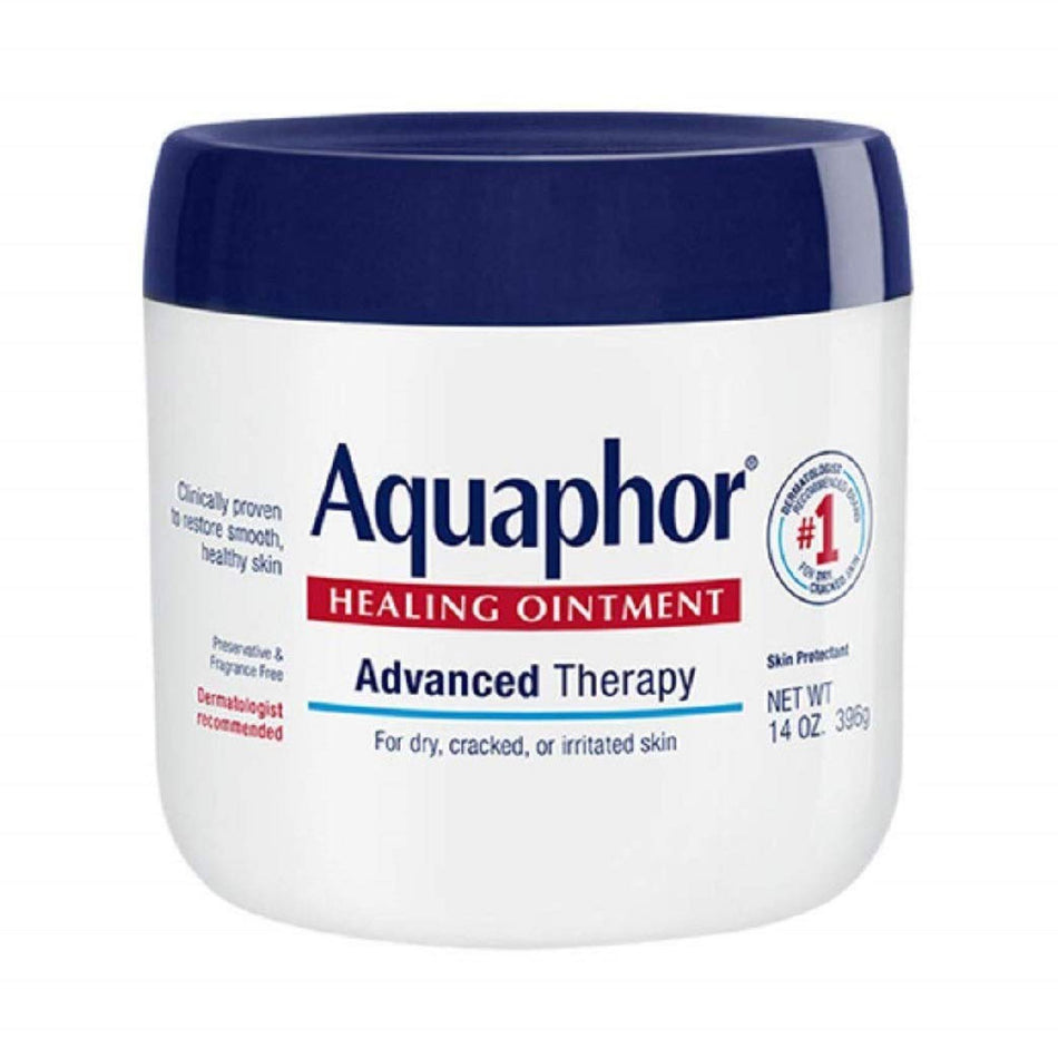 Aquaphor� Advanced Therapy Healing Moisturizer Ointment, 14 oz. Jar-Hand and Body Moisturizer Aquaphor� Advanced Therapy 14 oz. Jar Unscented Ointment