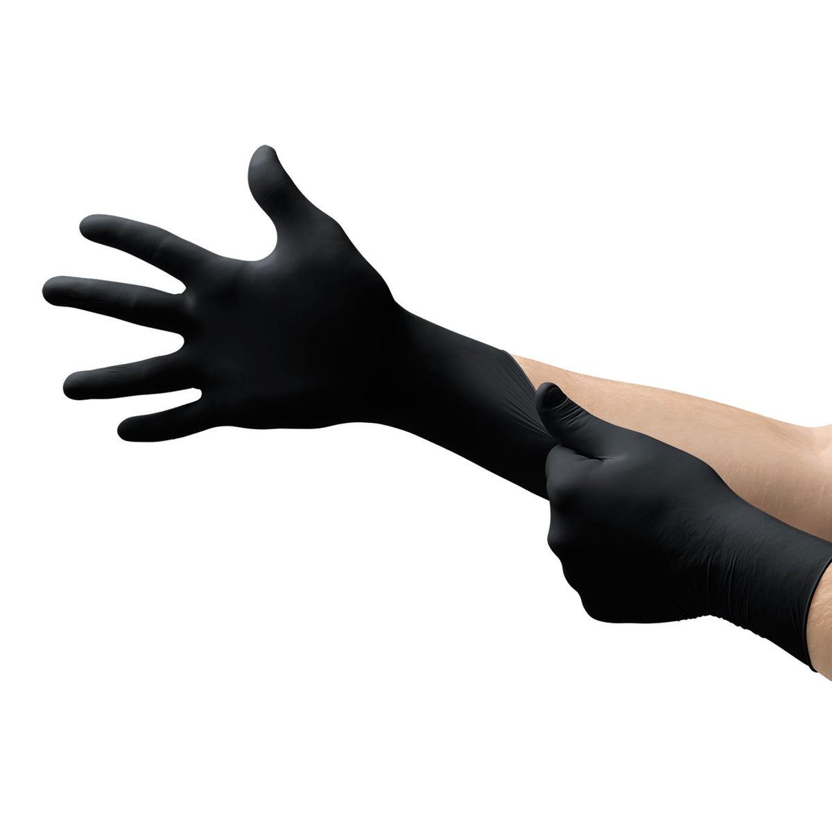 Microflex® Midknight™ Nitrile Exam Glove, Small, Black - Gloves>Exam Gloves - Microflex Medical