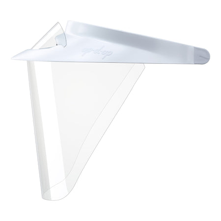 Op-D-Op ABS Face Shield Kit, White, Medium-Face Shield Kit ABS Medium Full Length Ventilated Reusable NonSterile