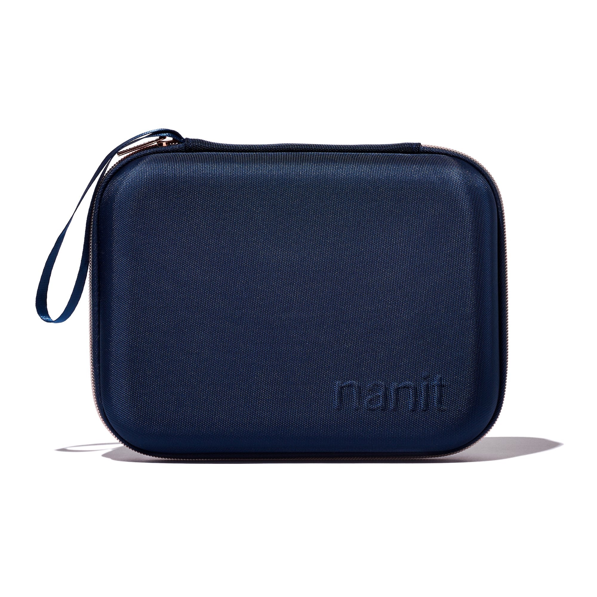 Nanit Travel Case, Blue-Baby Monitor Travel Case Nanit Case Dimensions: 9 x 7.25 x 2.25 inches For use with Prosmart Sleep Monitor