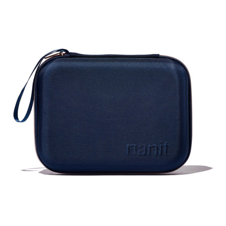 Nanit Travel Case, Blue-Baby Monitor Travel Case Nanit Case Dimensions: 9 x 7.25 x 2.25 inches For use with Prosmart Sleep Monitor