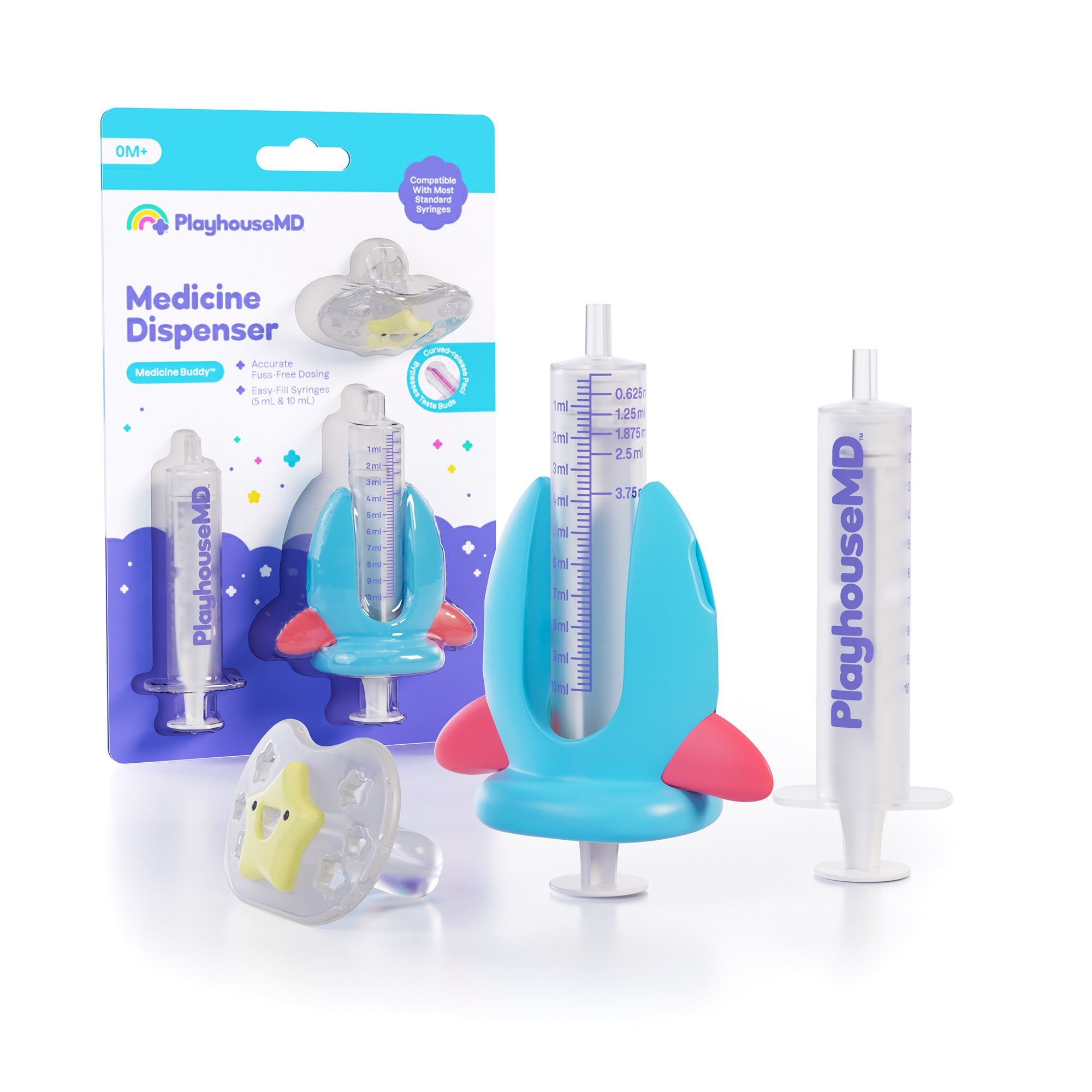 Medicine Buddy™ Rocket Medication Dispenser for Infants, Babies & Toddlers - Pharmaceuticals>Pharmacy Supplies>Pharmaceuti...