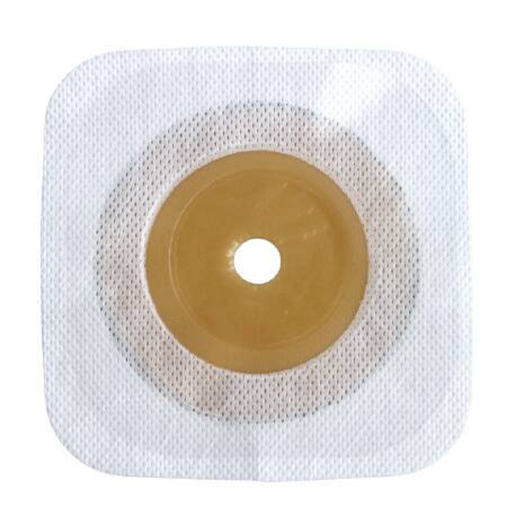 Esteem Synergy Colostomy Barrier With Up to 2 3/8 Inch Stoma Opening-"Ostomy Barrier Esteem synergy Trim to Fit, Standard Wear Stomahesive Adhesive Large Flange Esteem Synergy System Hydrocolloid Up to 2-3/8 Inch Opening 5 X 5 Inch"
