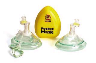 Laerdal� Pocket Mask� CPR Resuscitation Mask with Case-CPR Resuscitation Mask with Case Laerdal� Pocket Mask�