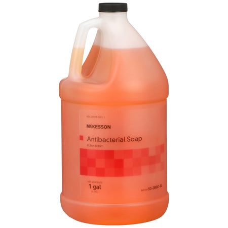 McKesson Clean Scent Antibacterial Soap, 1 gal. Jug-Antibacterial Soap McKesson Liquid 1 gal. Pump Bottle Clean Scent