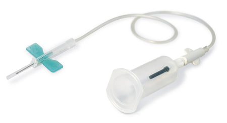 K-Shield Advantage Blood Collection Set with Holder, 3/4 Inch Needle Length, 21 Gauge-K-Shield Advantage Blood Collection Set with Holder 21 Gauge 3/4 Inch Needle Length Safety Needle 12 Inch Tubing Sterile