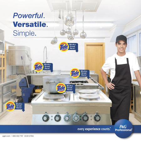 Floor Cleaner Tide® Professional™ 36 lb. Box Powder Unscented