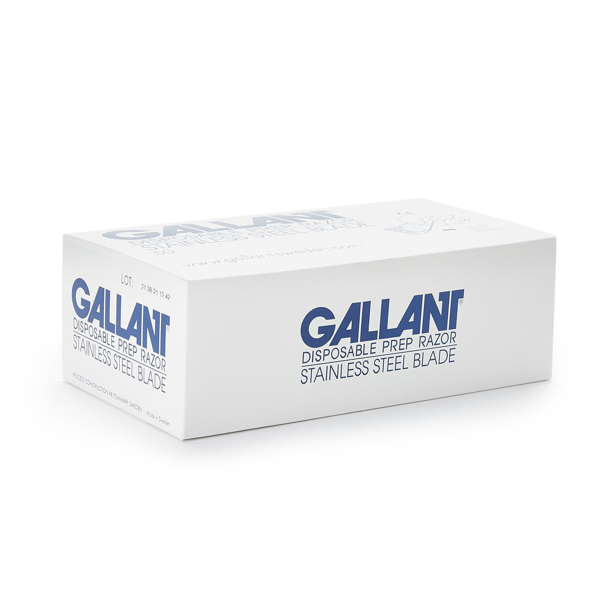 Gallant Surgical Prep Razor-Surgical Prep Razor Gallant Single Edge Single Blade NonSterile Disposable