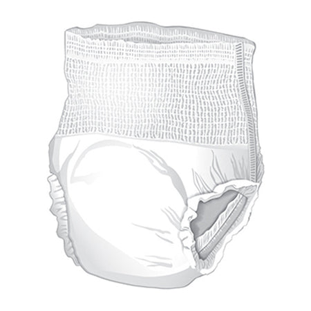 McKesson Classic Light Absorbency Incontinence Underwear, Medium-Unisex Adult Absorbent Underwear McKesson Classic Pull On with Tear Away Seams Medium Disposable Light Absorbency