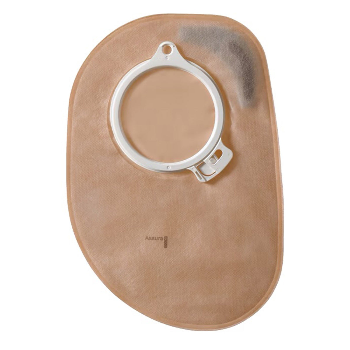 Assura Two-Piece Closed End Opaque Colostomy Pouch, 8 Inch Length, Maxi , 1 Inch Flange-"Colostomy Pouch Assura Two-Piece System 8-1/2 Inch Length, Maxi Closed End"