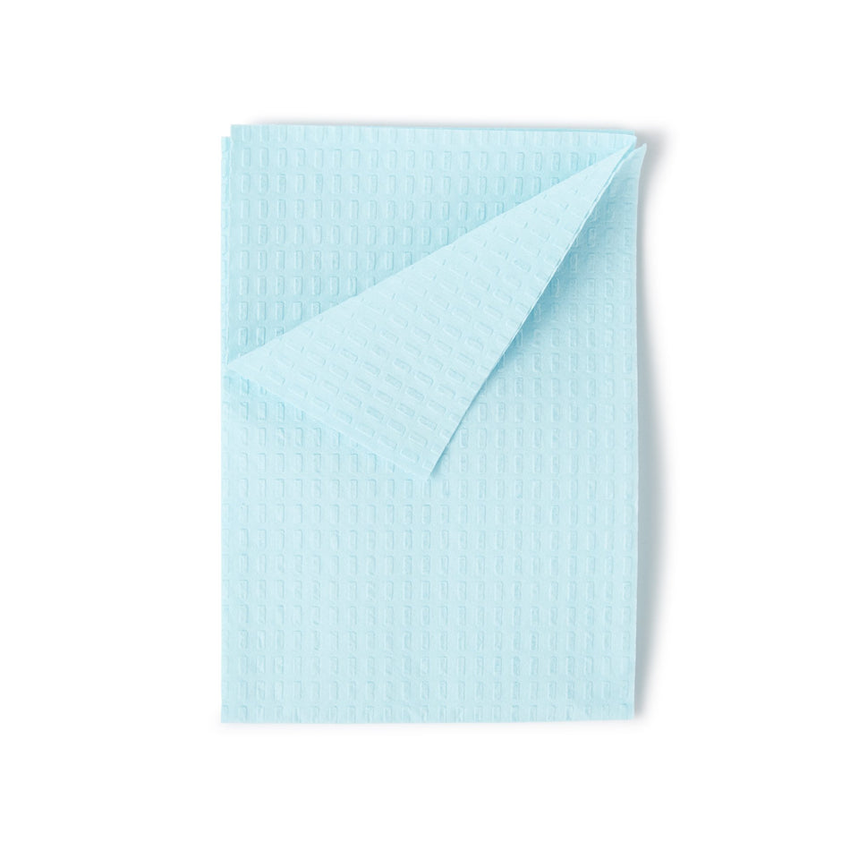 McKesson Nonsterile Blue Procedure Towel, 13 x 18 Inch-Procedure Towel McKesson 13 W X 18 L Inch Blue NonSterile