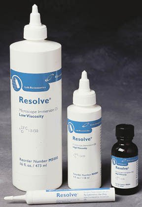 Resolve Low Viscosity Immersion Oil, 1-ounce bottle-Immersion Oil Resolve