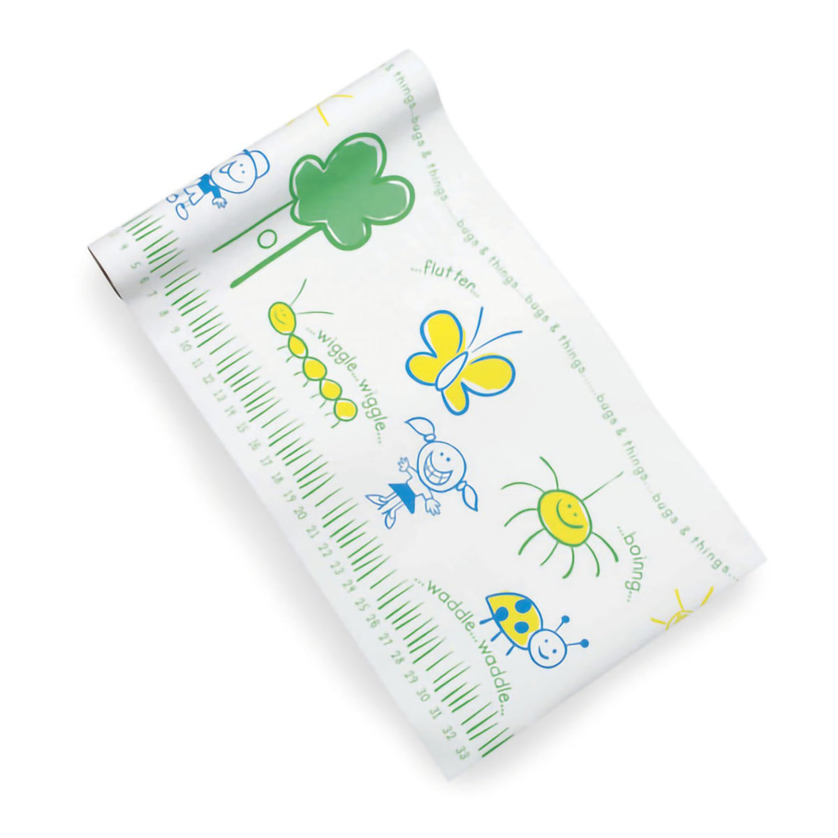 Tidi Choice Smooth Table Paper, 18 Inch x 75 Yard, Print (Bugs and Things)-Table Paper Tidi Choice 18 Inch Width 225 Foot Length Print (Bugs and Things) Smooth