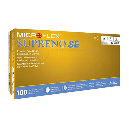 Supreno® SE Nitrile Exam Glove, Medium, Blue - Gloves>Exam Gloves - Microflex Medical
